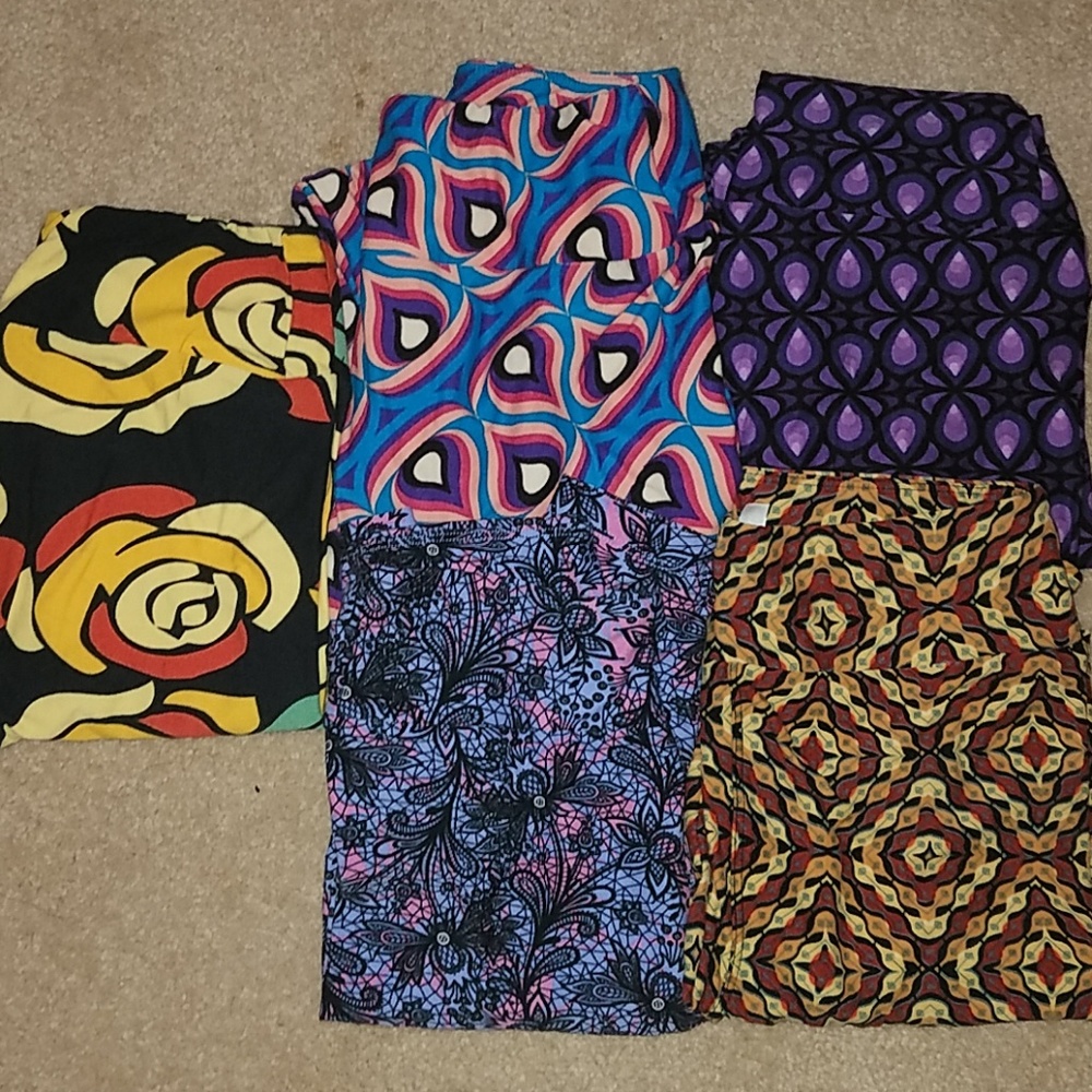 Lot of Lularoe leggings one size